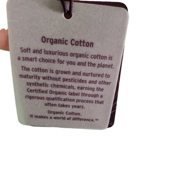 Zella Organic Cotton Long Sleeve Tee Top White Active Tunic Top Sz M NEW - Picture 4 of 5